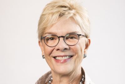 Headshot of middle-aged woman
