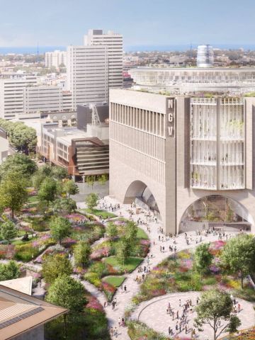 Artist impression of winning design