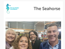 Screenshot of Issue 47 of Seahorse newsletter